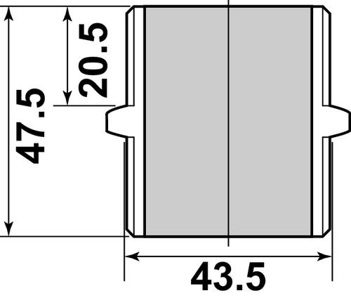 Mamelon Inox Hexagonal à visser MM1''1/4